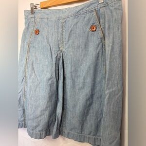 Merona Blue Denim Skirt